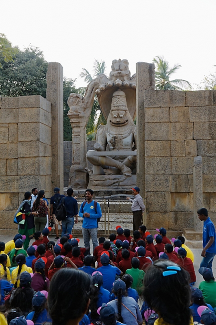 Hampi-Statue de Narasimha-003